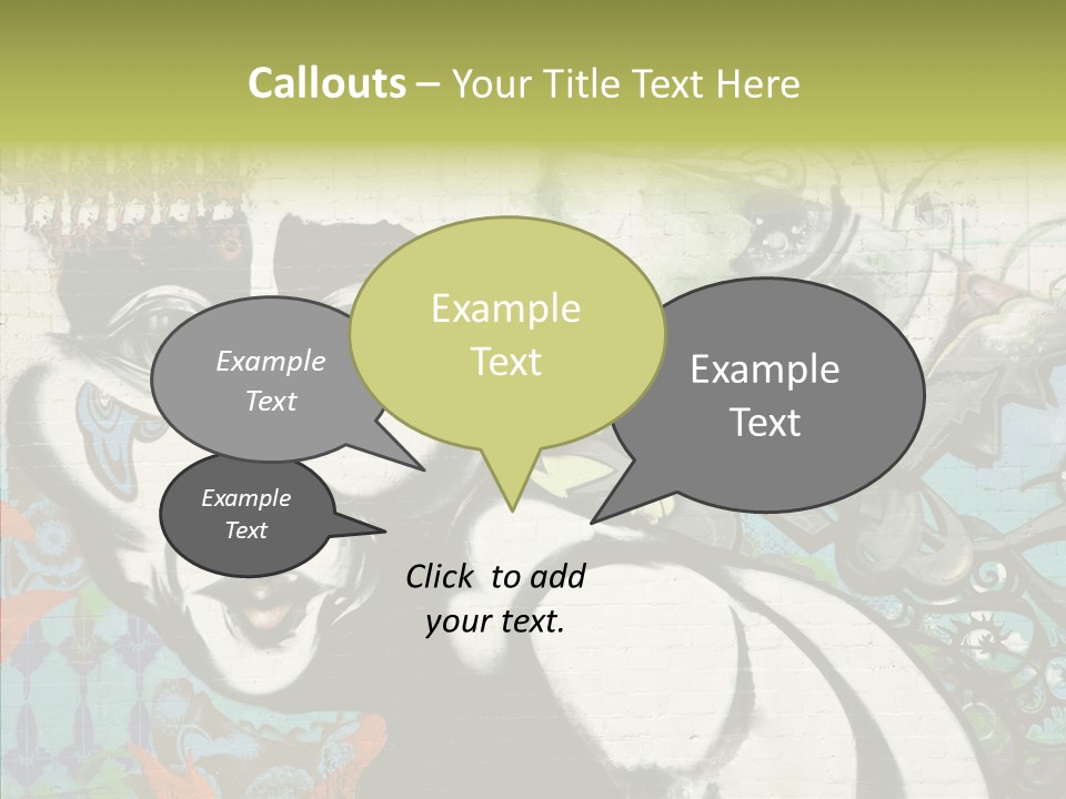 Urban Spraypaint Hardcore PowerPoint Template