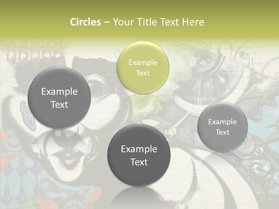 Urban Spraypaint Hardcore PowerPoint Template