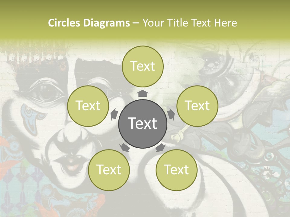 Urban Spraypaint Hardcore PowerPoint Template