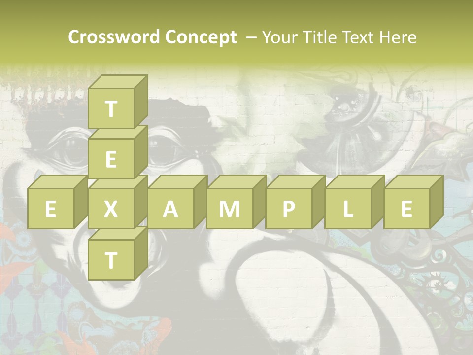 Urban Spraypaint Hardcore PowerPoint Template