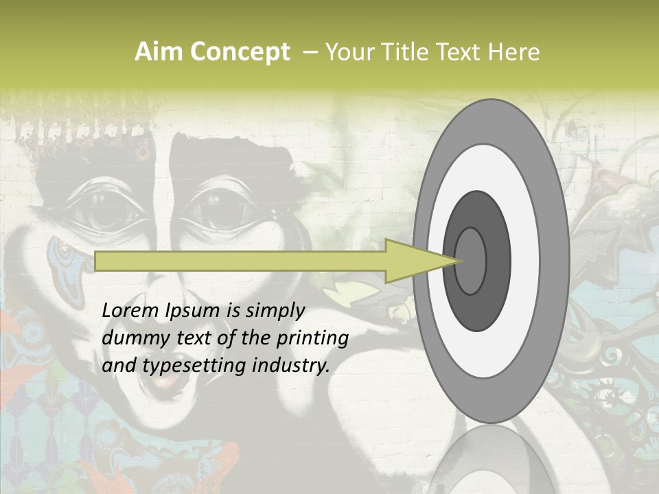 Urban Spraypaint Hardcore PowerPoint Template