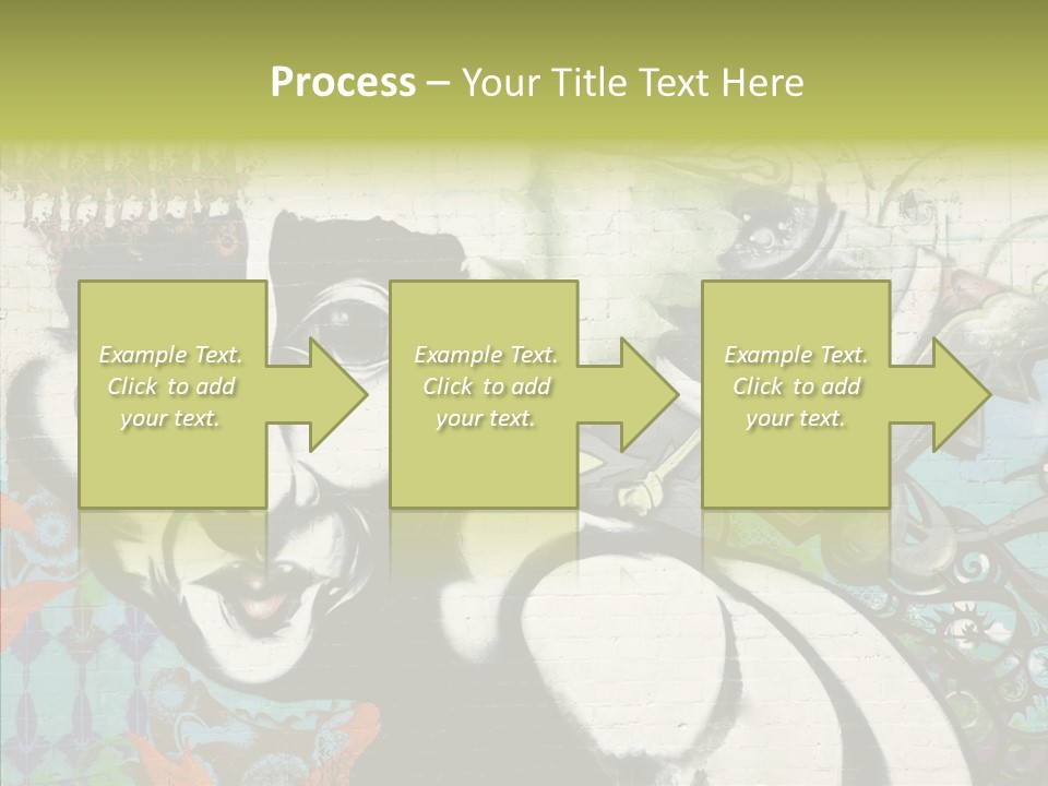 Urban Spraypaint Hardcore PowerPoint Template