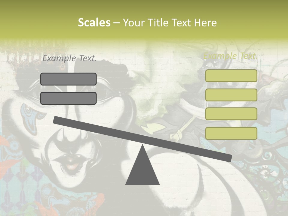 Urban Spraypaint Hardcore PowerPoint Template