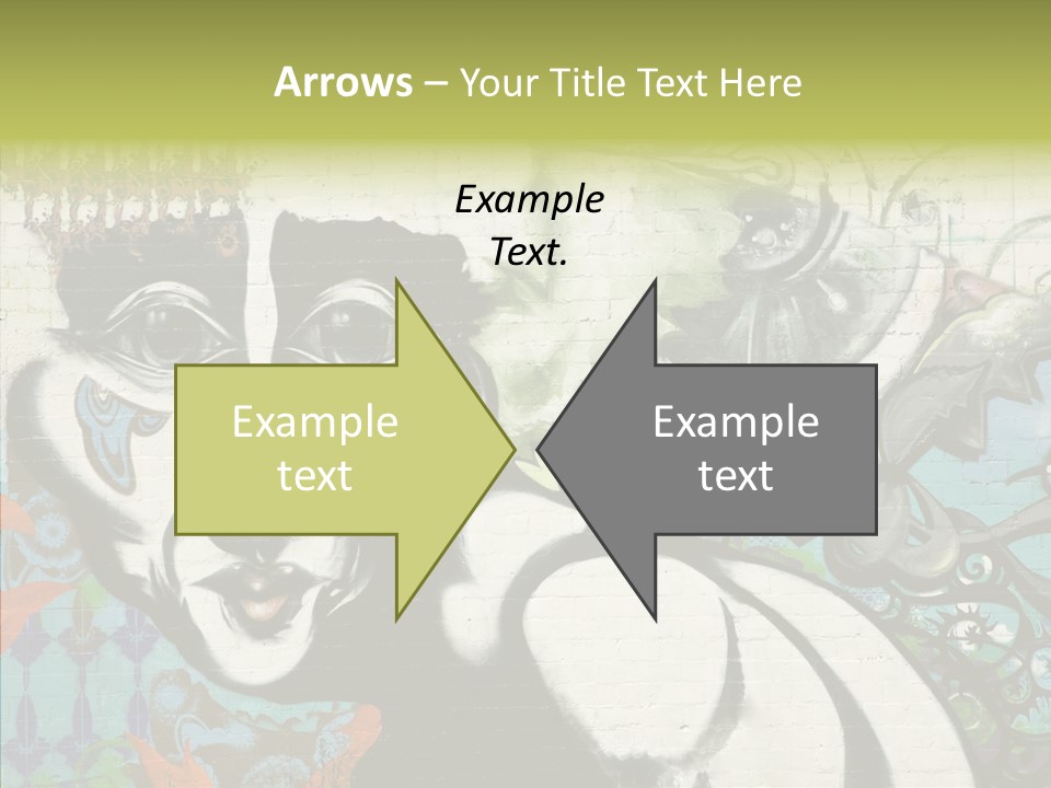 Urban Spraypaint Hardcore PowerPoint Template