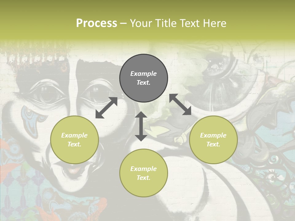 Urban Spraypaint Hardcore PowerPoint Template
