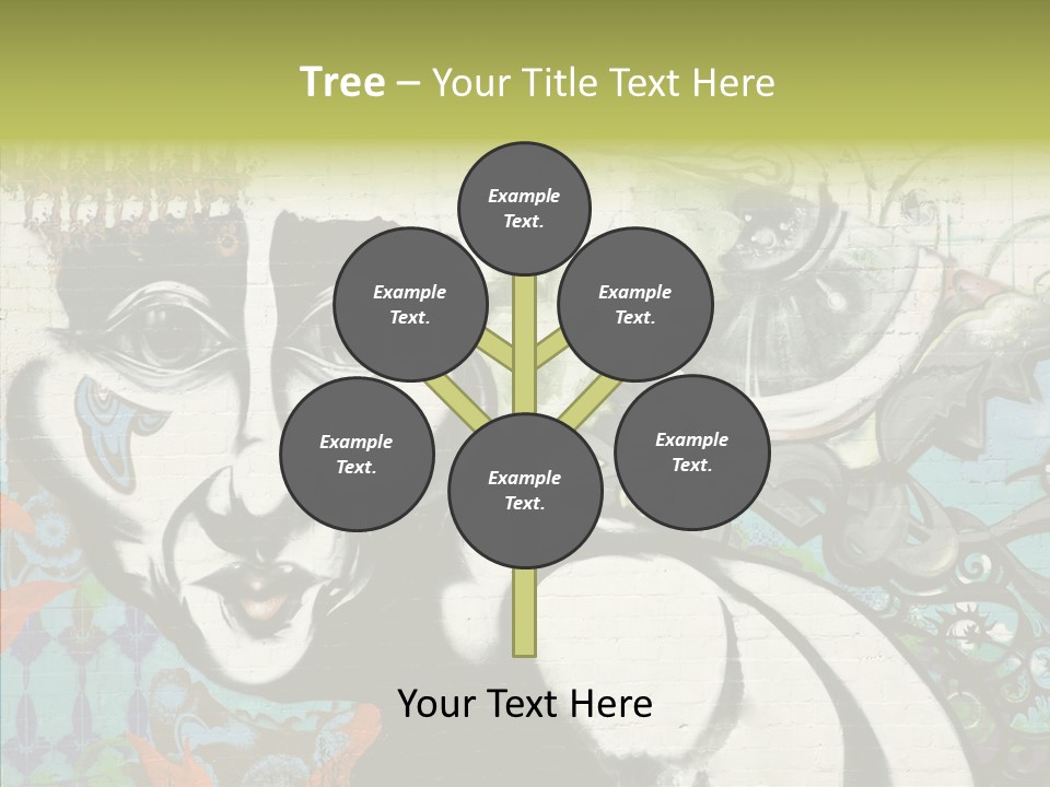 Urban Spraypaint Hardcore PowerPoint Template