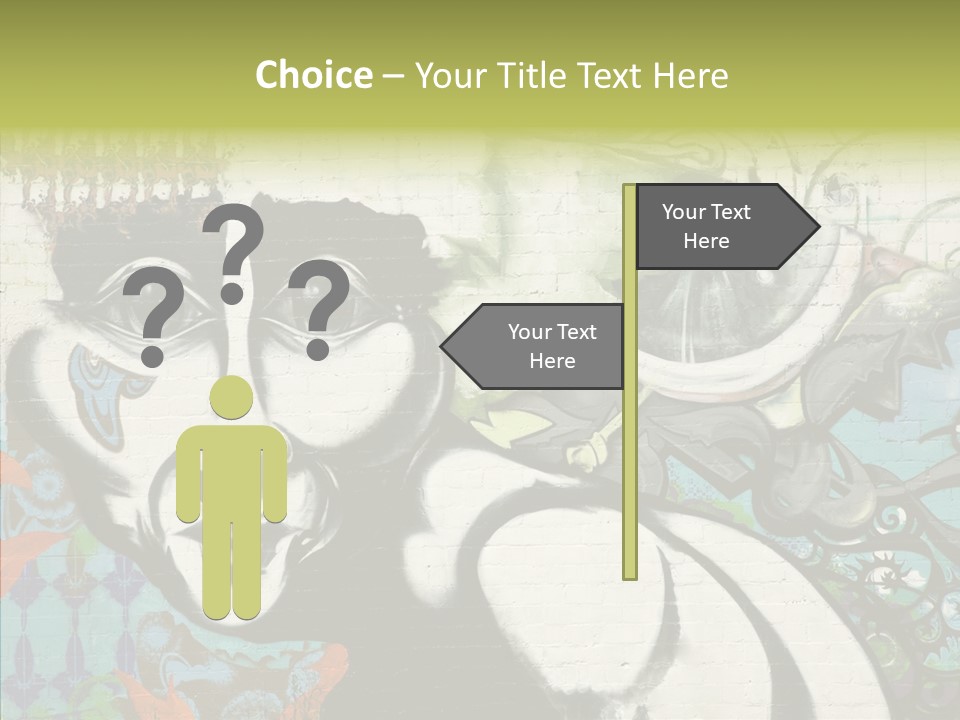 Urban Spraypaint Hardcore PowerPoint Template