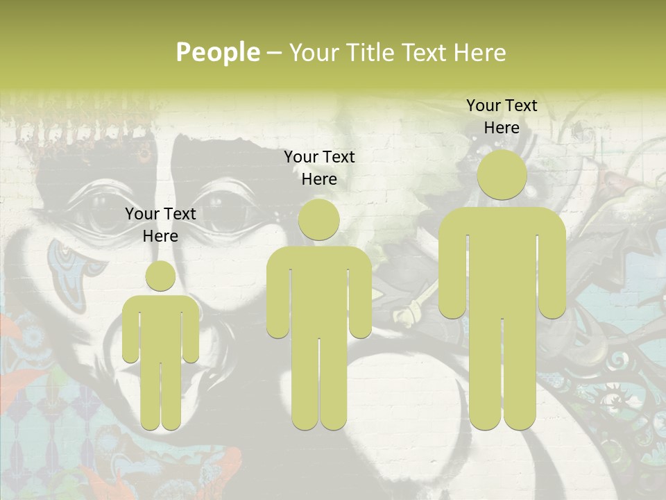 Urban Spraypaint Hardcore PowerPoint Template