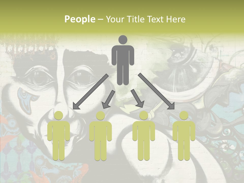 Urban Spraypaint Hardcore PowerPoint Template