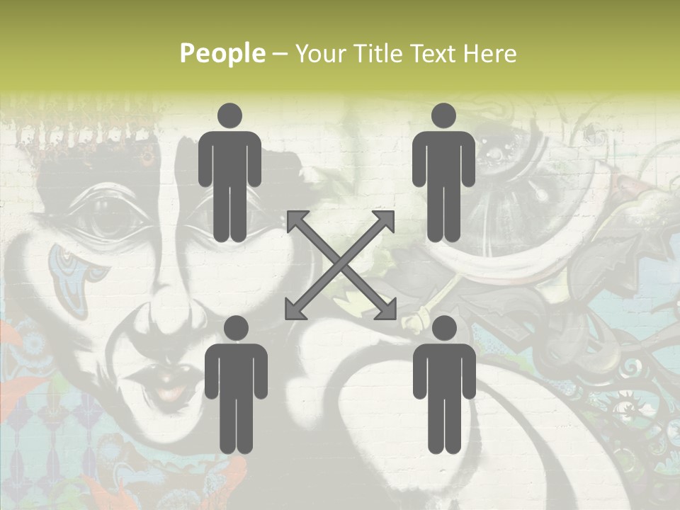 Urban Spraypaint Hardcore PowerPoint Template