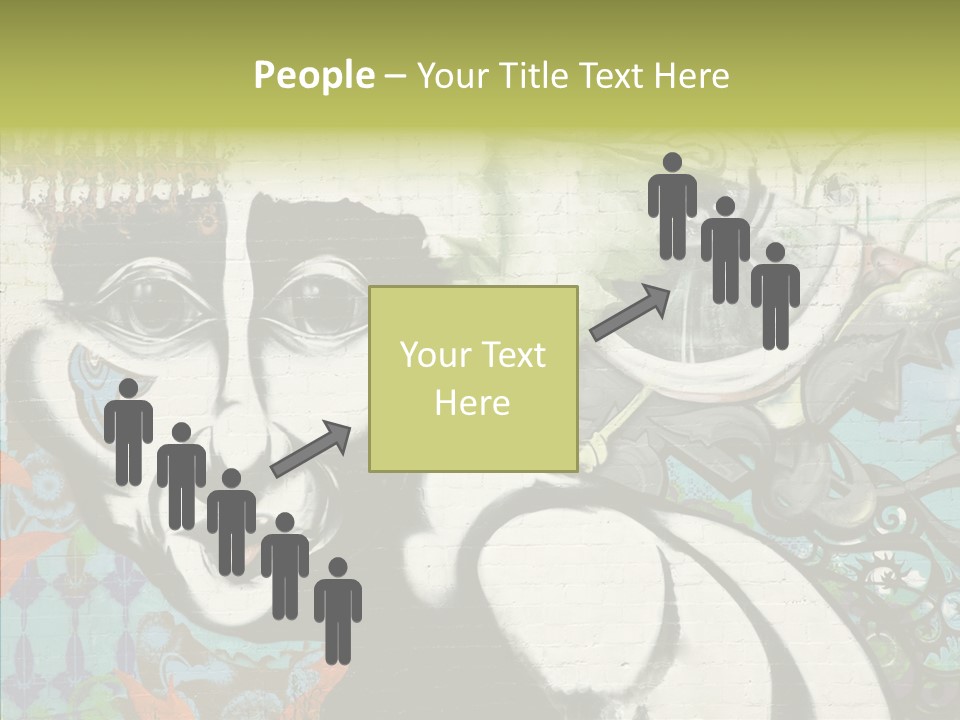 Urban Spraypaint Hardcore PowerPoint Template