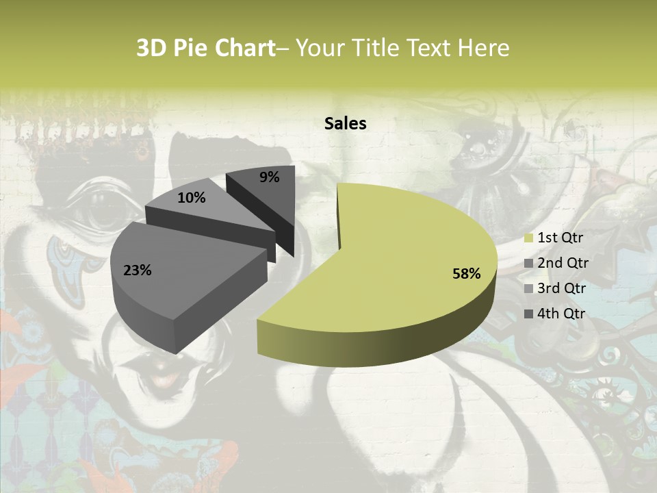 Urban Spraypaint Hardcore PowerPoint Template