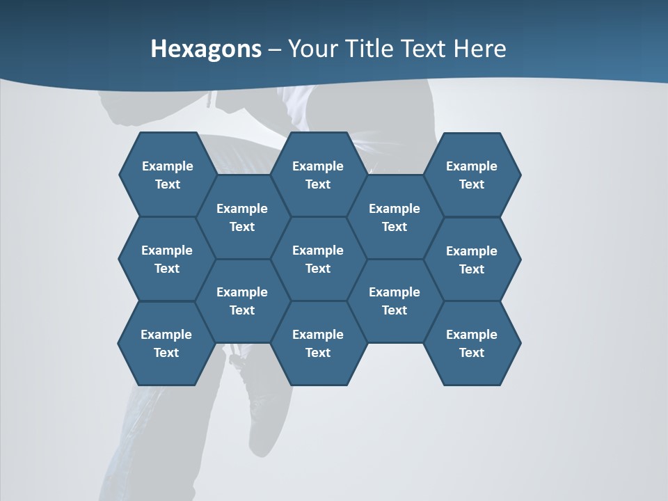 Aerobics Motion Posing PowerPoint Template