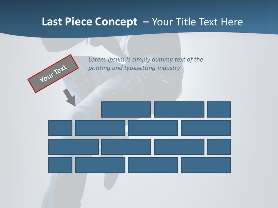 Aerobics Motion Posing PowerPoint Template