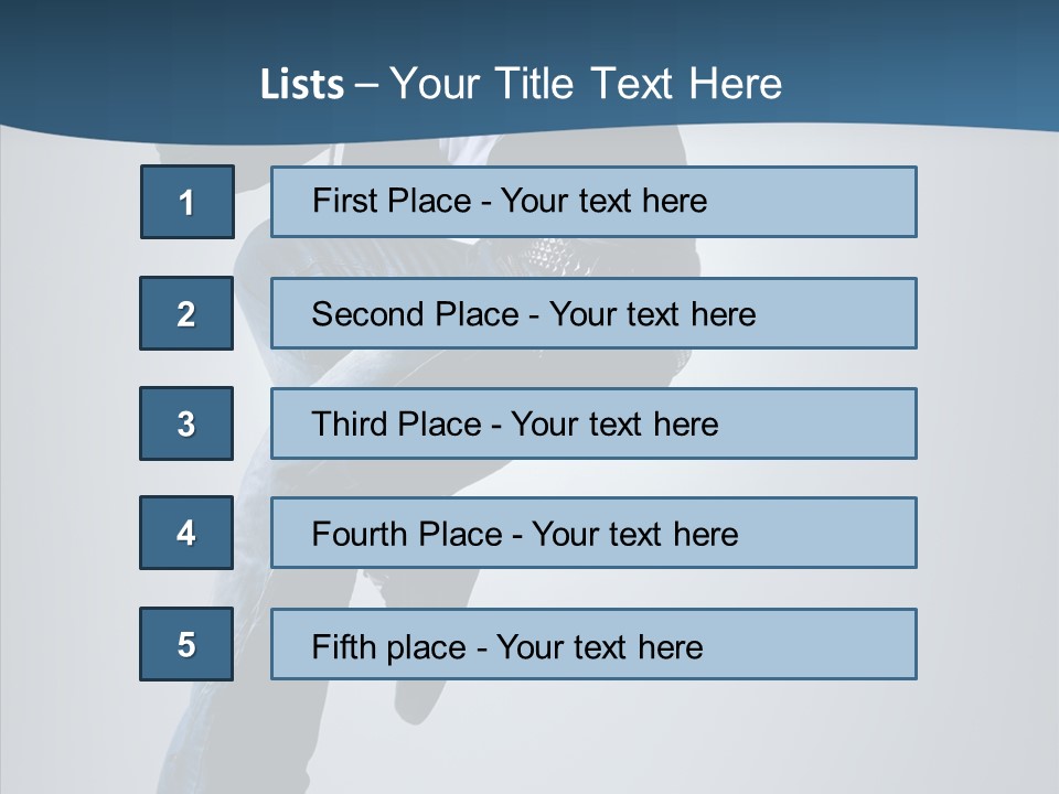 Aerobics Motion Posing PowerPoint Template