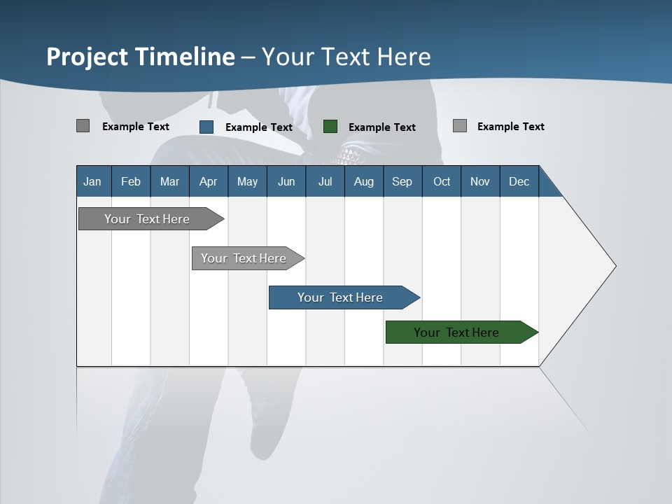 Aerobics Motion Posing PowerPoint Template