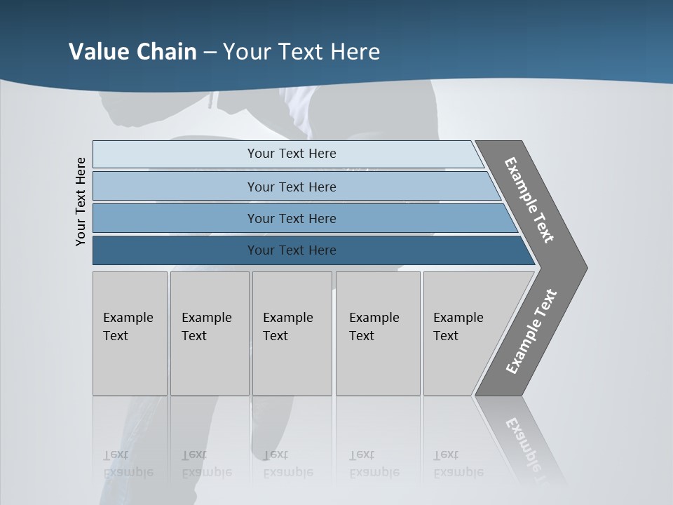 Aerobics Motion Posing PowerPoint Template