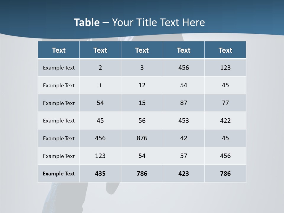 Aerobics Motion Posing PowerPoint Template