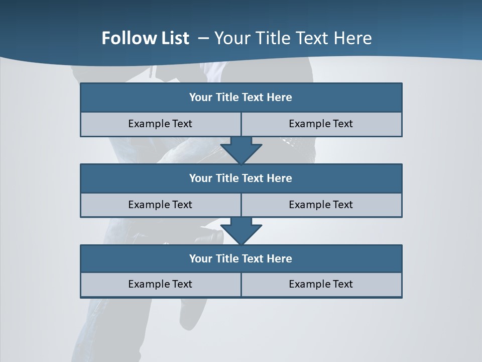 Aerobics Motion Posing PowerPoint Template