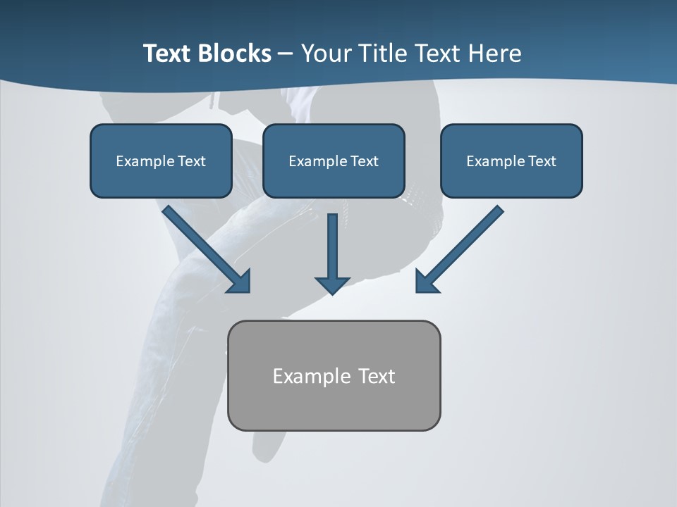 Aerobics Motion Posing PowerPoint Template