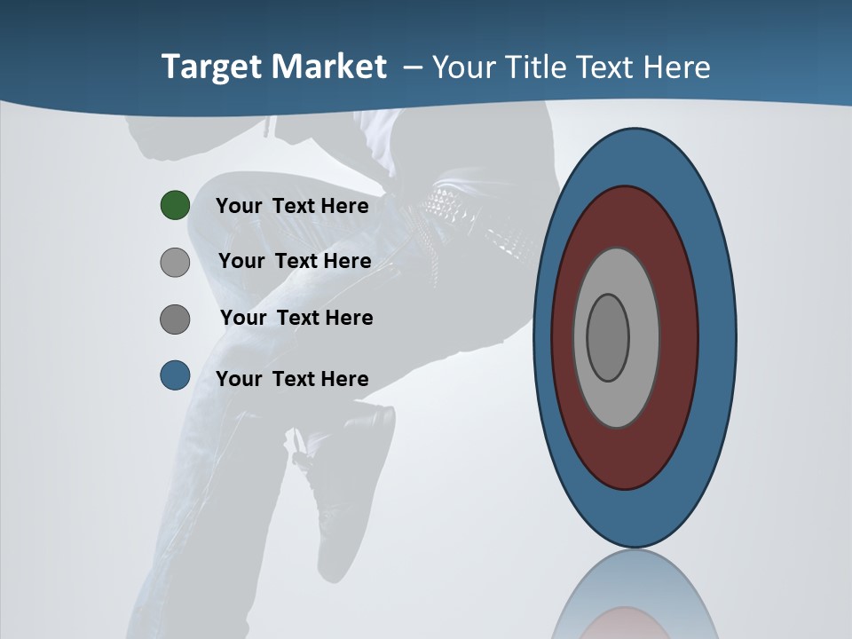 Aerobics Motion Posing PowerPoint Template