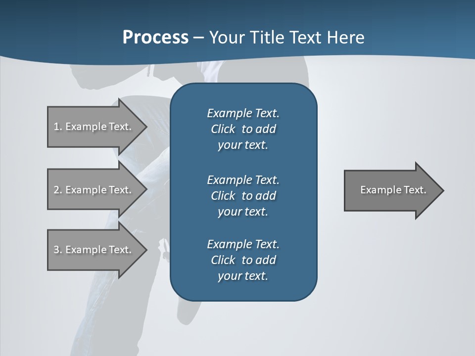 Aerobics Motion Posing PowerPoint Template