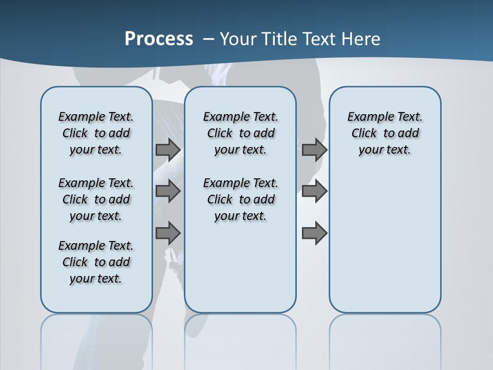 Aerobics Motion Posing PowerPoint Template