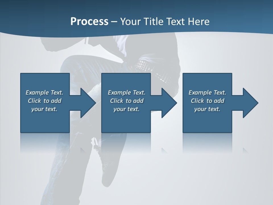 Aerobics Motion Posing PowerPoint Template