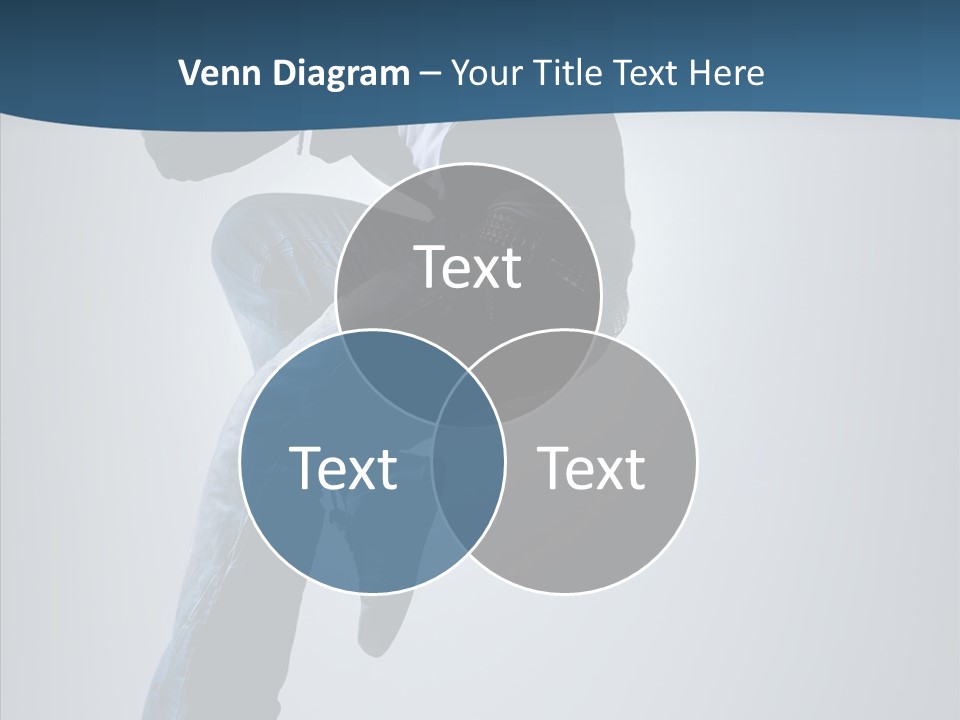 Aerobics Motion Posing PowerPoint Template