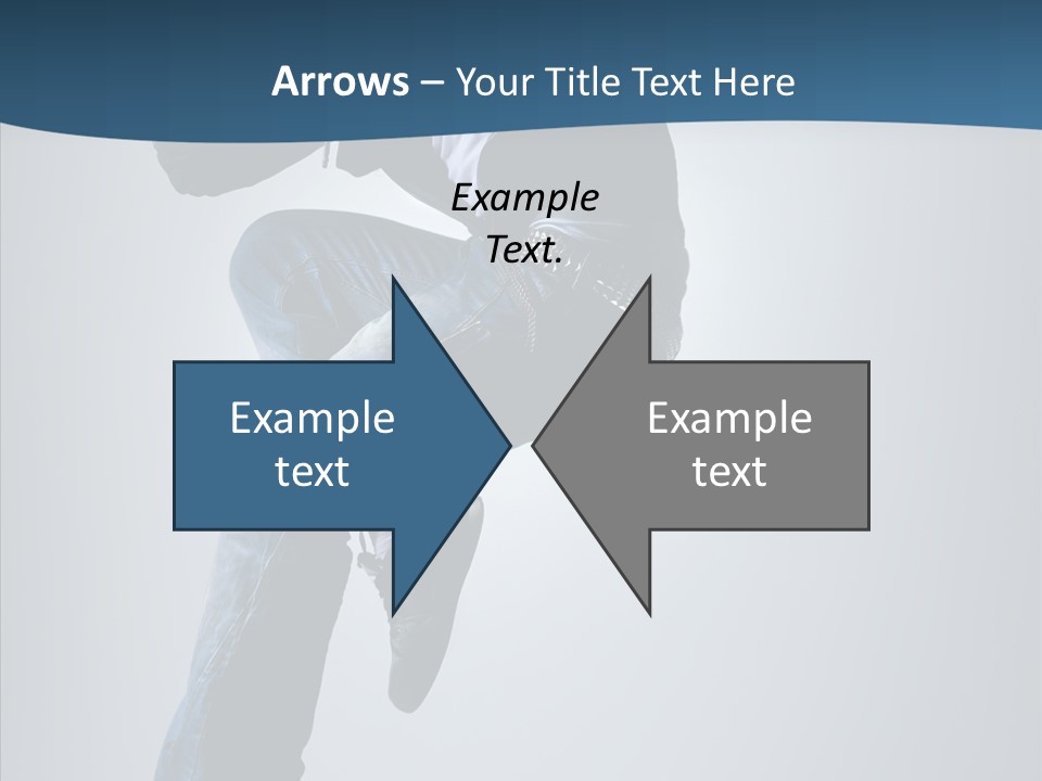 Aerobics Motion Posing PowerPoint Template