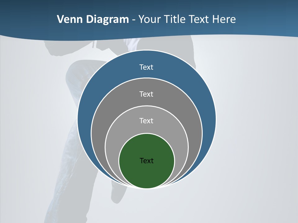 Aerobics Motion Posing PowerPoint Template
