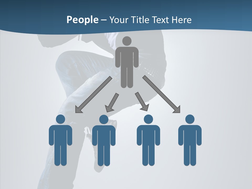 Aerobics Motion Posing PowerPoint Template