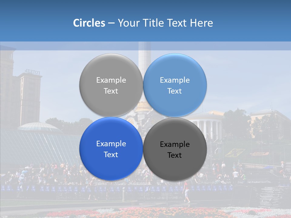 Poll Outdoor Urban PowerPoint Template