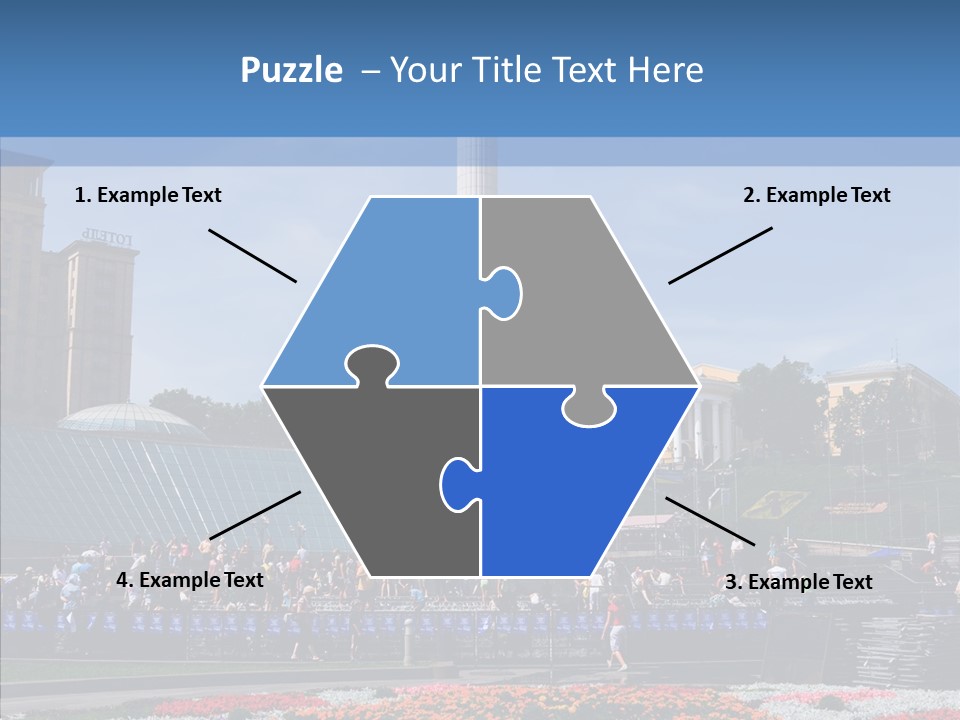 Poll Outdoor Urban PowerPoint Template