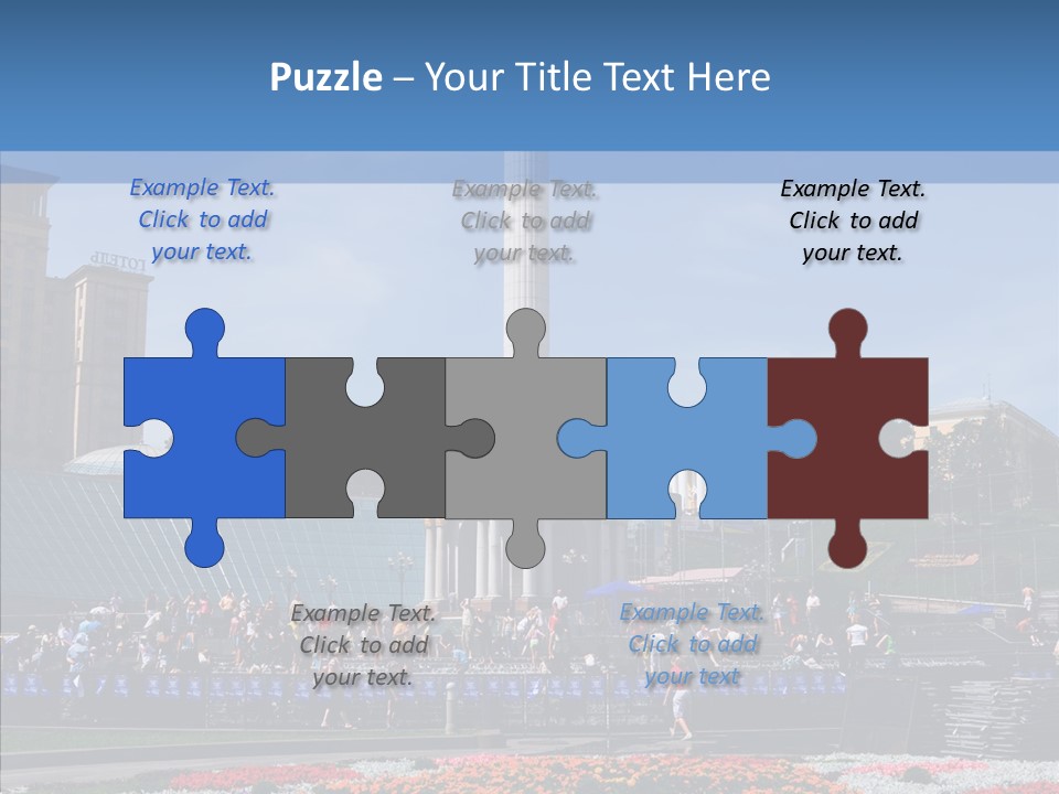 Poll Outdoor Urban PowerPoint Template