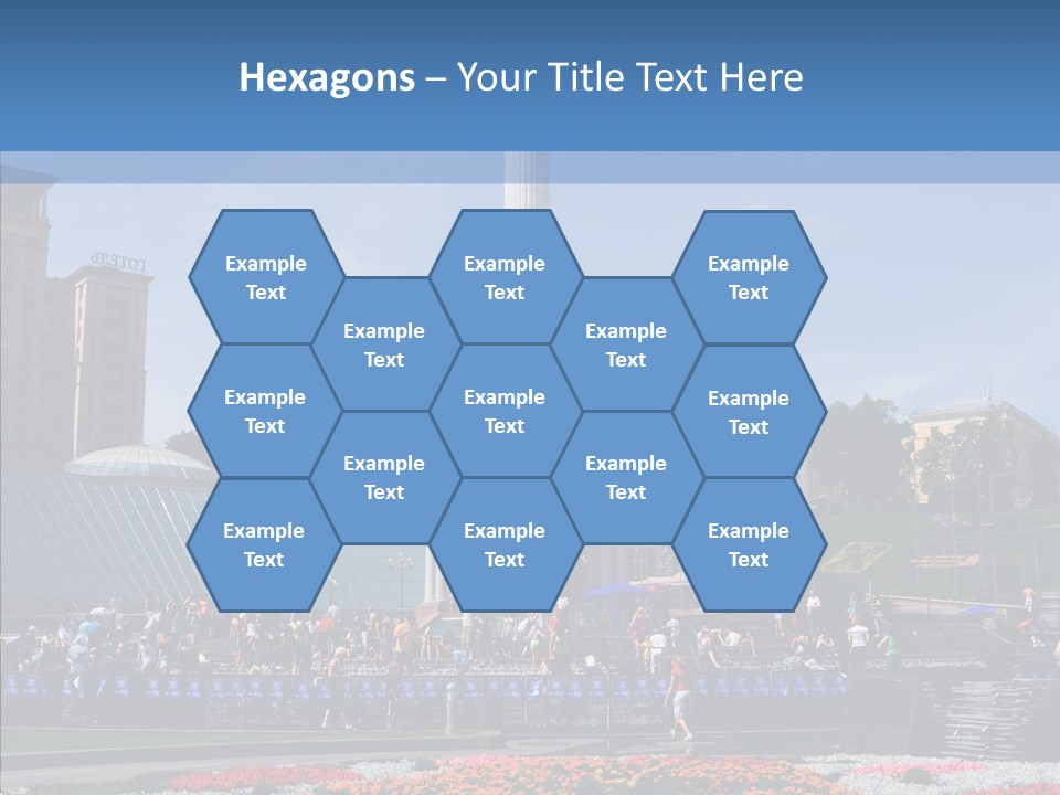 Poll Outdoor Urban PowerPoint Template