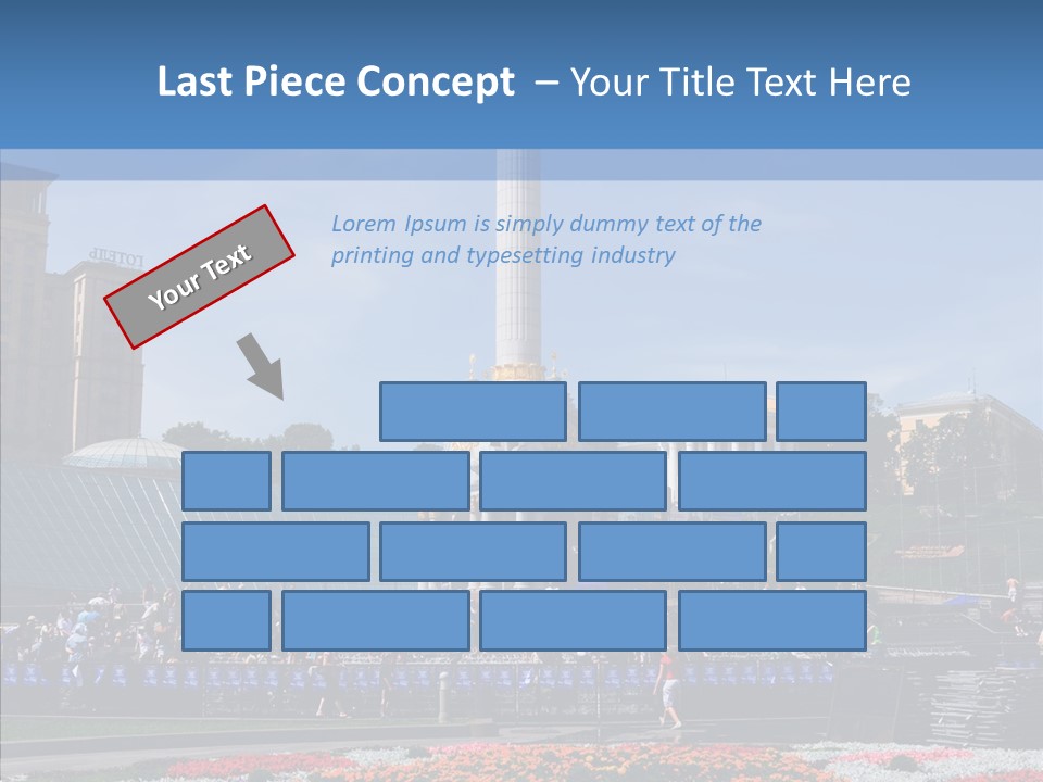 Poll Outdoor Urban PowerPoint Template