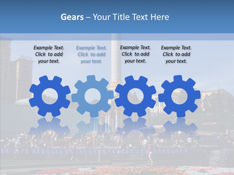 Poll Outdoor Urban PowerPoint Template