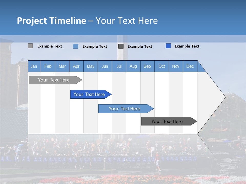 Poll Outdoor Urban PowerPoint Template