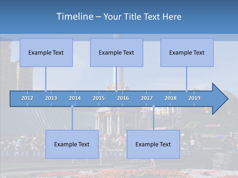 Poll Outdoor Urban PowerPoint Template