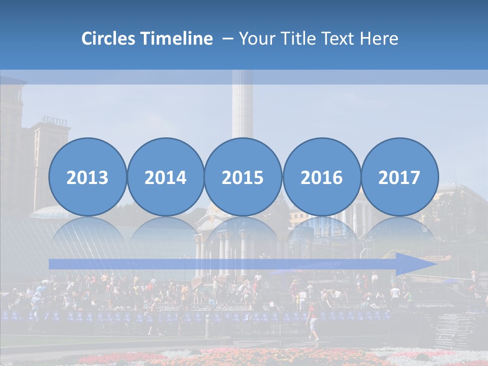 Poll Outdoor Urban PowerPoint Template