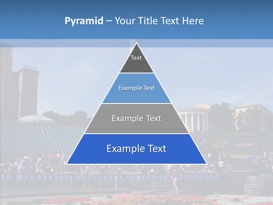 Poll Outdoor Urban PowerPoint Template