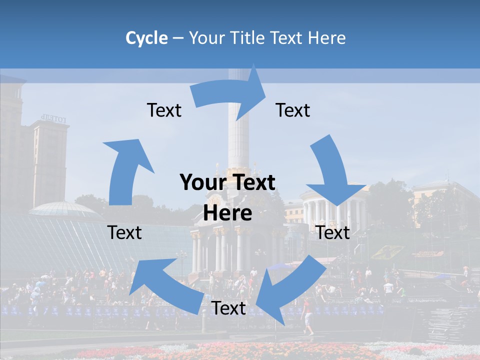 Poll Outdoor Urban PowerPoint Template