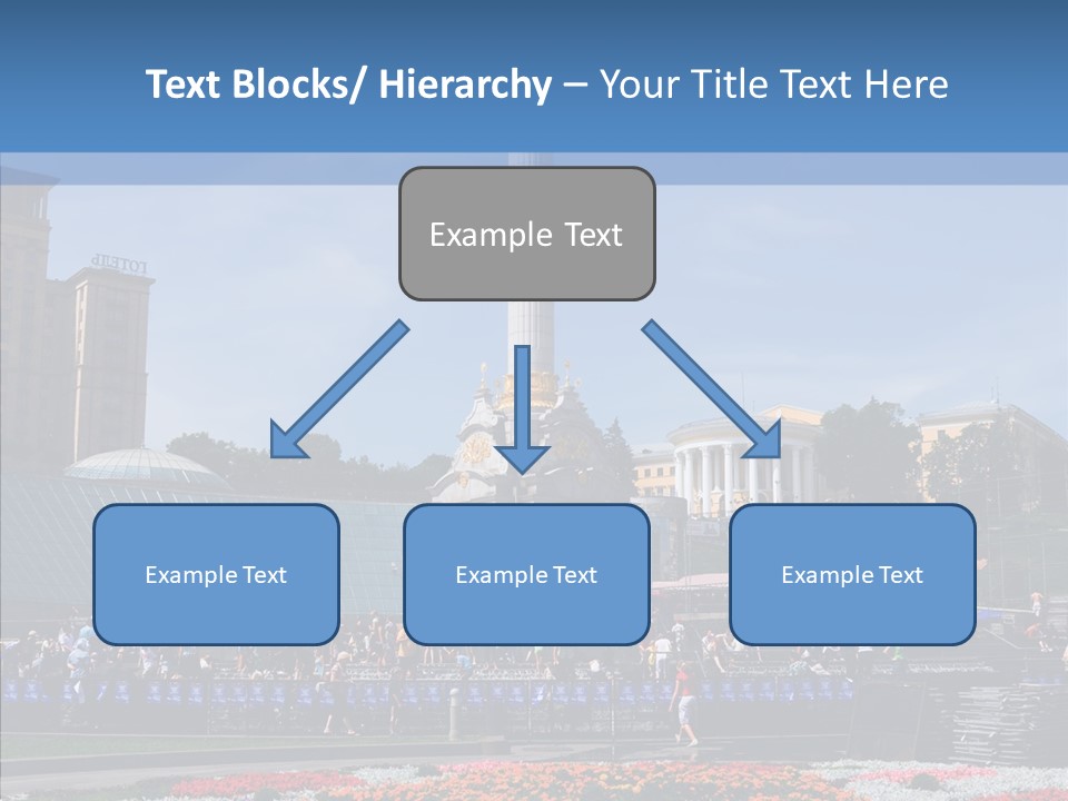Poll Outdoor Urban PowerPoint Template