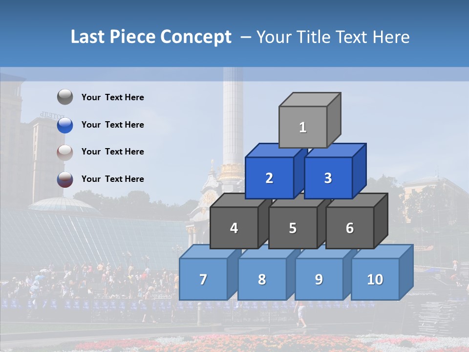 Poll Outdoor Urban PowerPoint Template