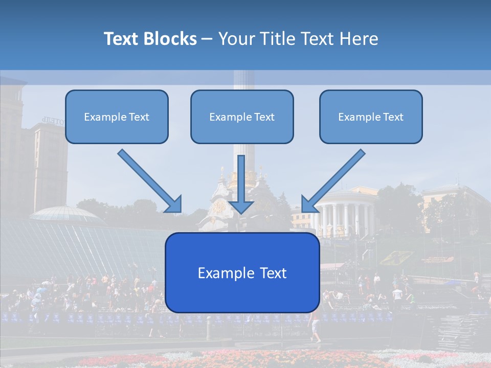 Poll Outdoor Urban PowerPoint Template