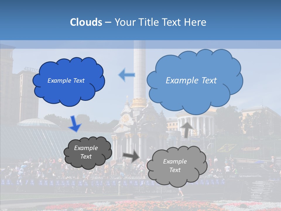 Poll Outdoor Urban PowerPoint Template