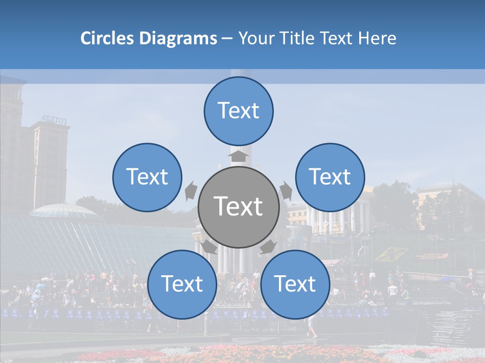 Poll Outdoor Urban PowerPoint Template