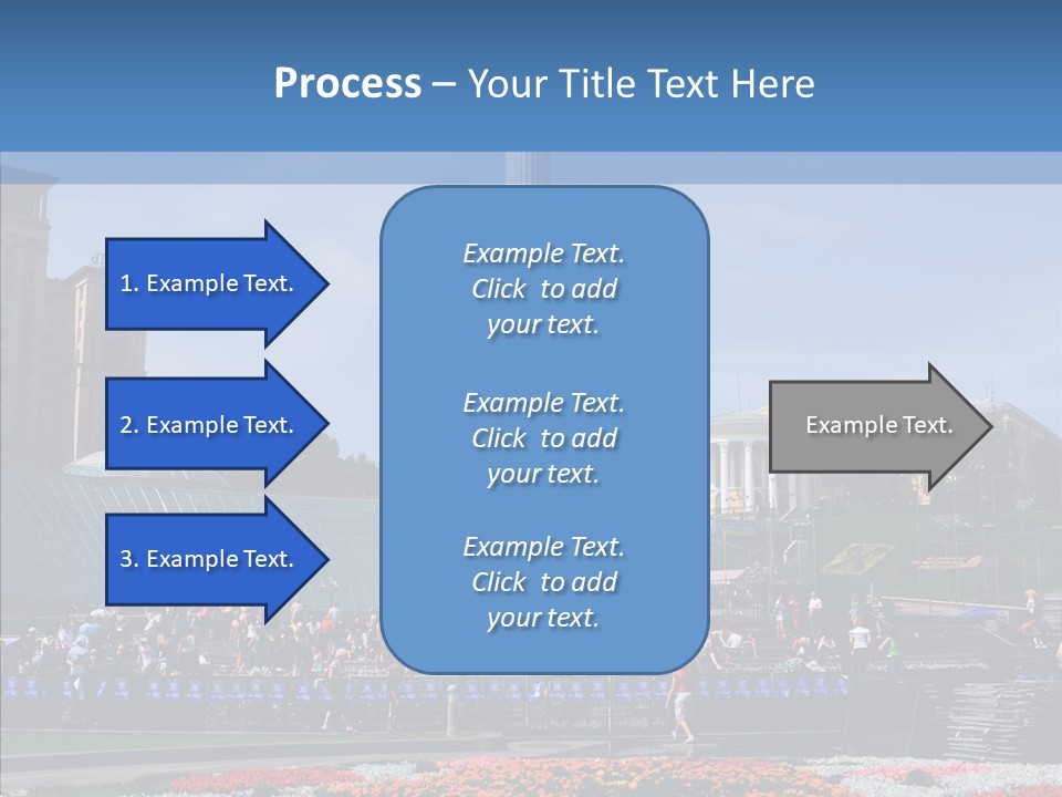 Poll Outdoor Urban PowerPoint Template