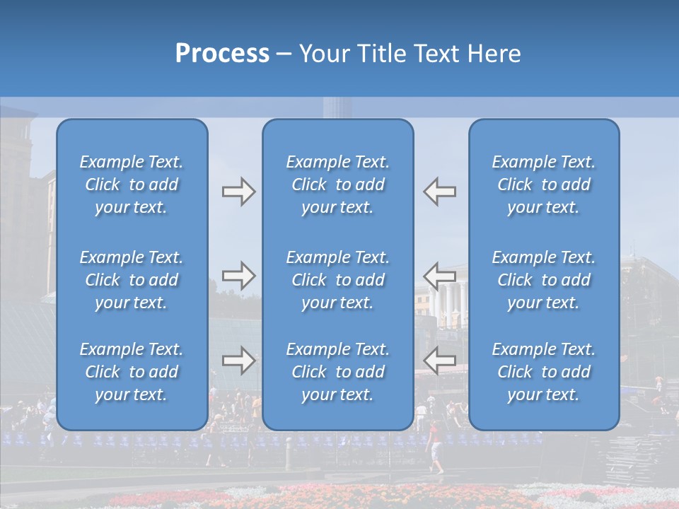 Poll Outdoor Urban PowerPoint Template